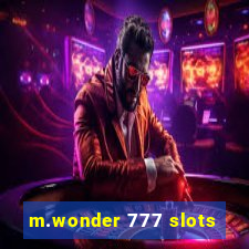 m.wonder 777 slots